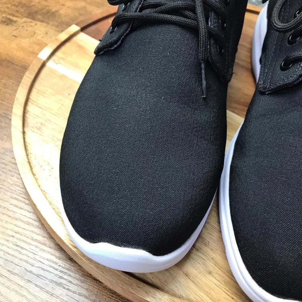 Travis Mathew The Daily 2.0 Woven Sneakers Mens 13 Black Low Top Golf Shoes